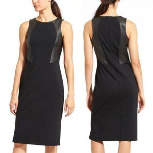 Athleta | Ponte Midi Night on The Town Dress | Black